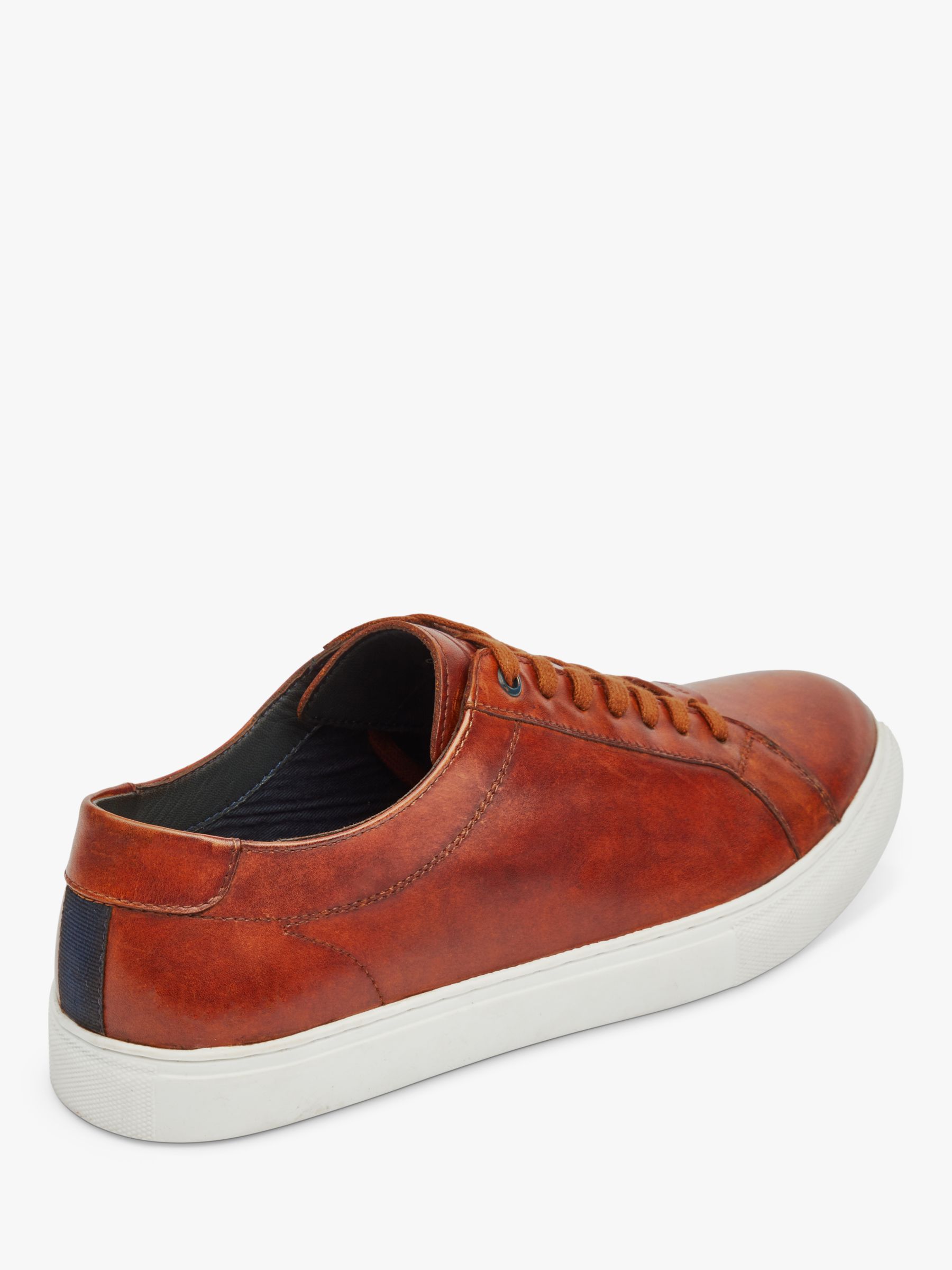 Buy Pod Louis Leather Cupsole Trainers Online at johnlewis.com
