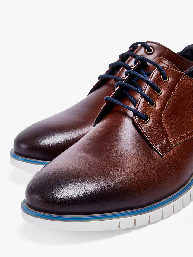 Pod Cillian Casual Leather Shoe, Brown