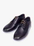Pod Cillian Casual Leather Shoe, Navy
