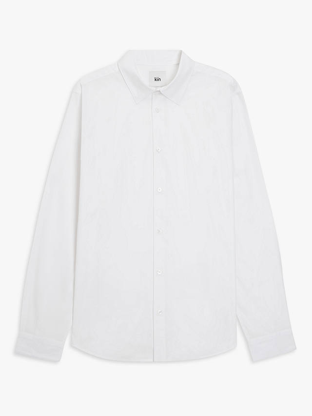 Kin Cotton Poplin Shirt, Bright White