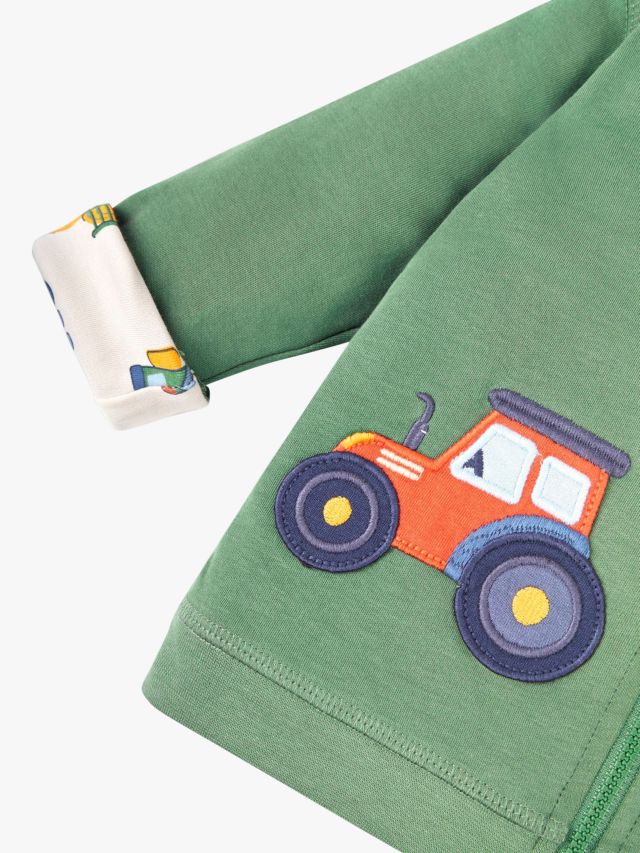 JoJo Maman Bébé TRACTOR - Sac à dos - green/vert 