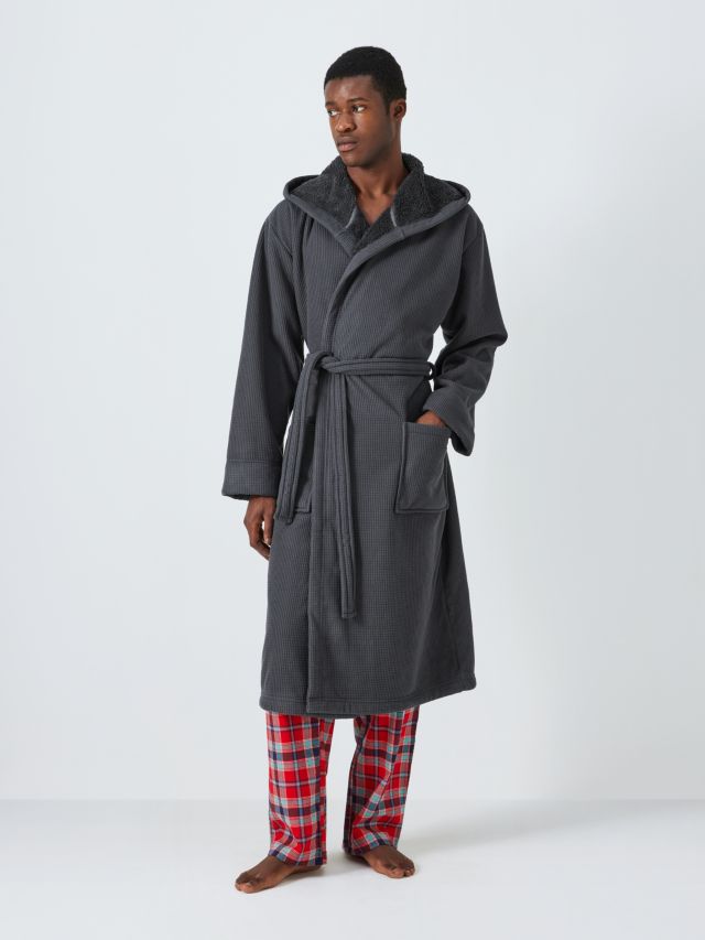 John lewis discount hooded dressing gown