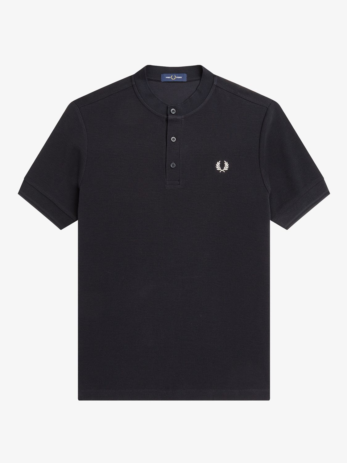 Fred Perry Short Sleeve Henley Top at John Lewis & Partners