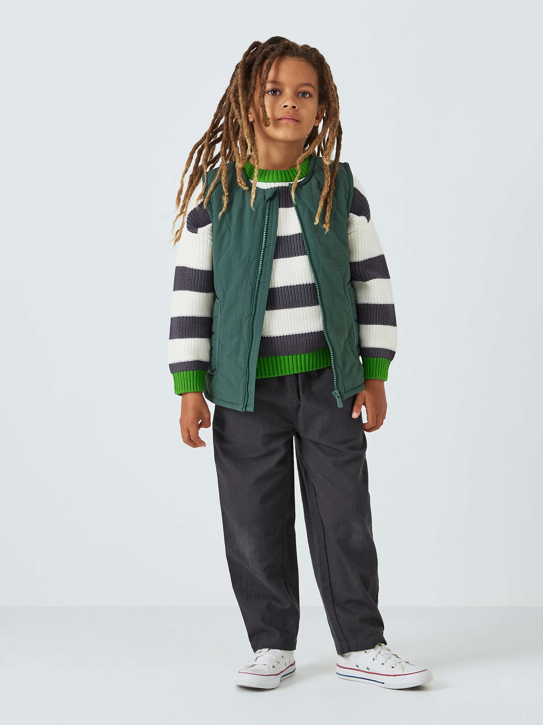 Buy John Lewis ANYDAY Kids' Plain Ripstop Trousers Online at johnlewis.com