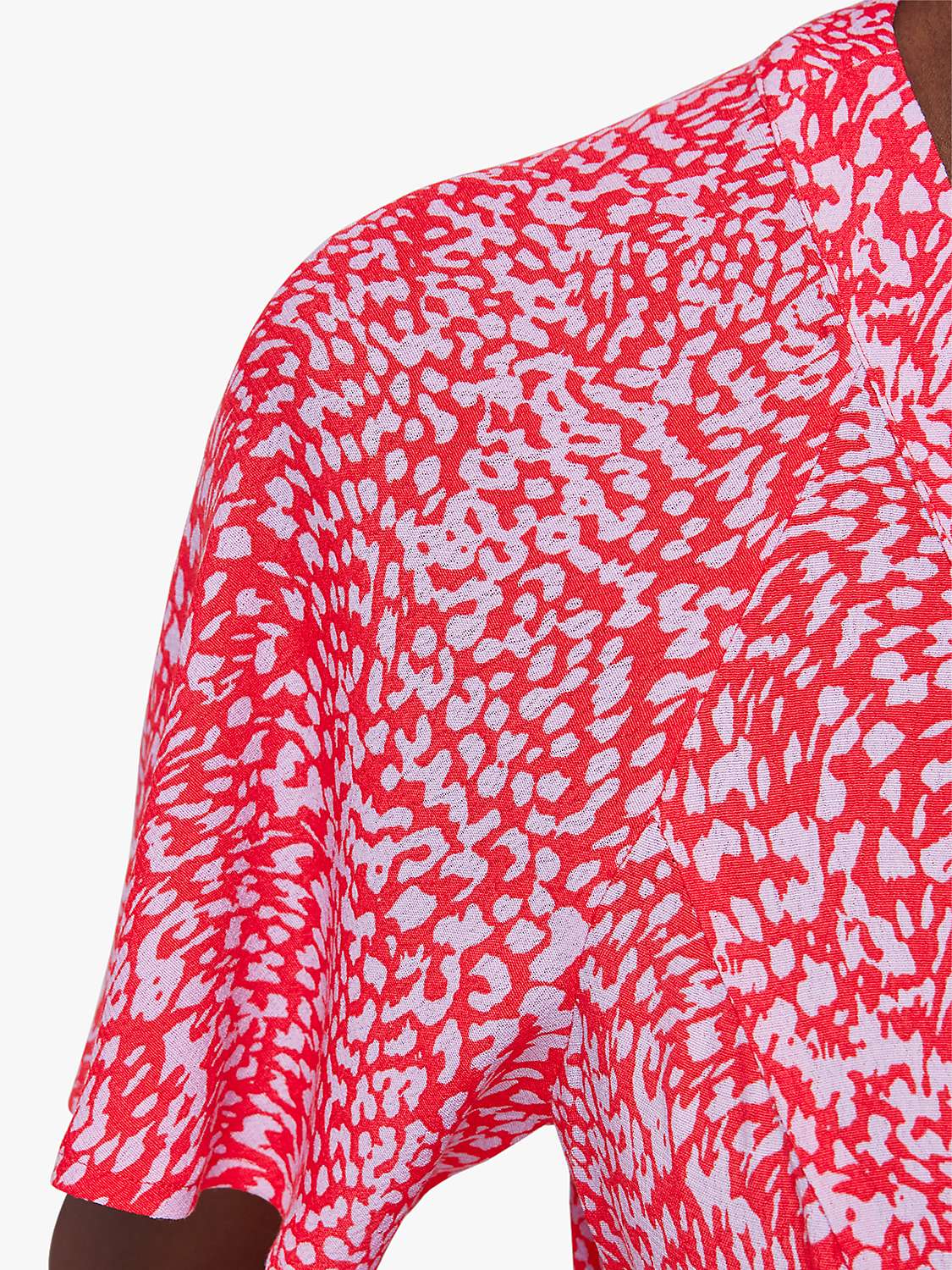 Buy Whistles Leopard Jumpsuit, Pink/Multi Online at johnlewis.com