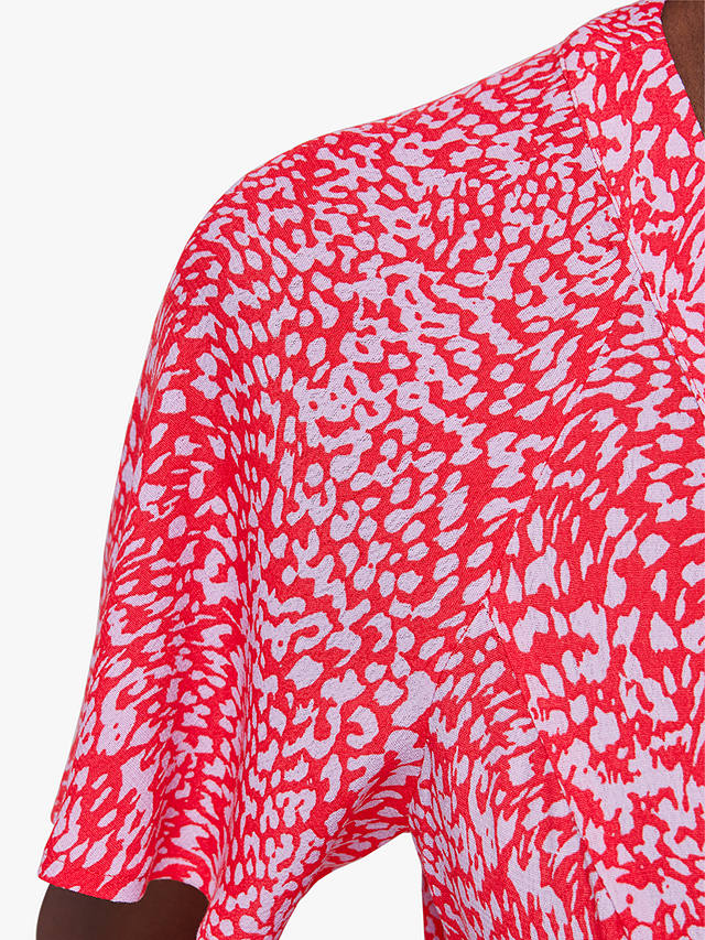 Whistles Leopard Jumpsuit, Pink/Multi