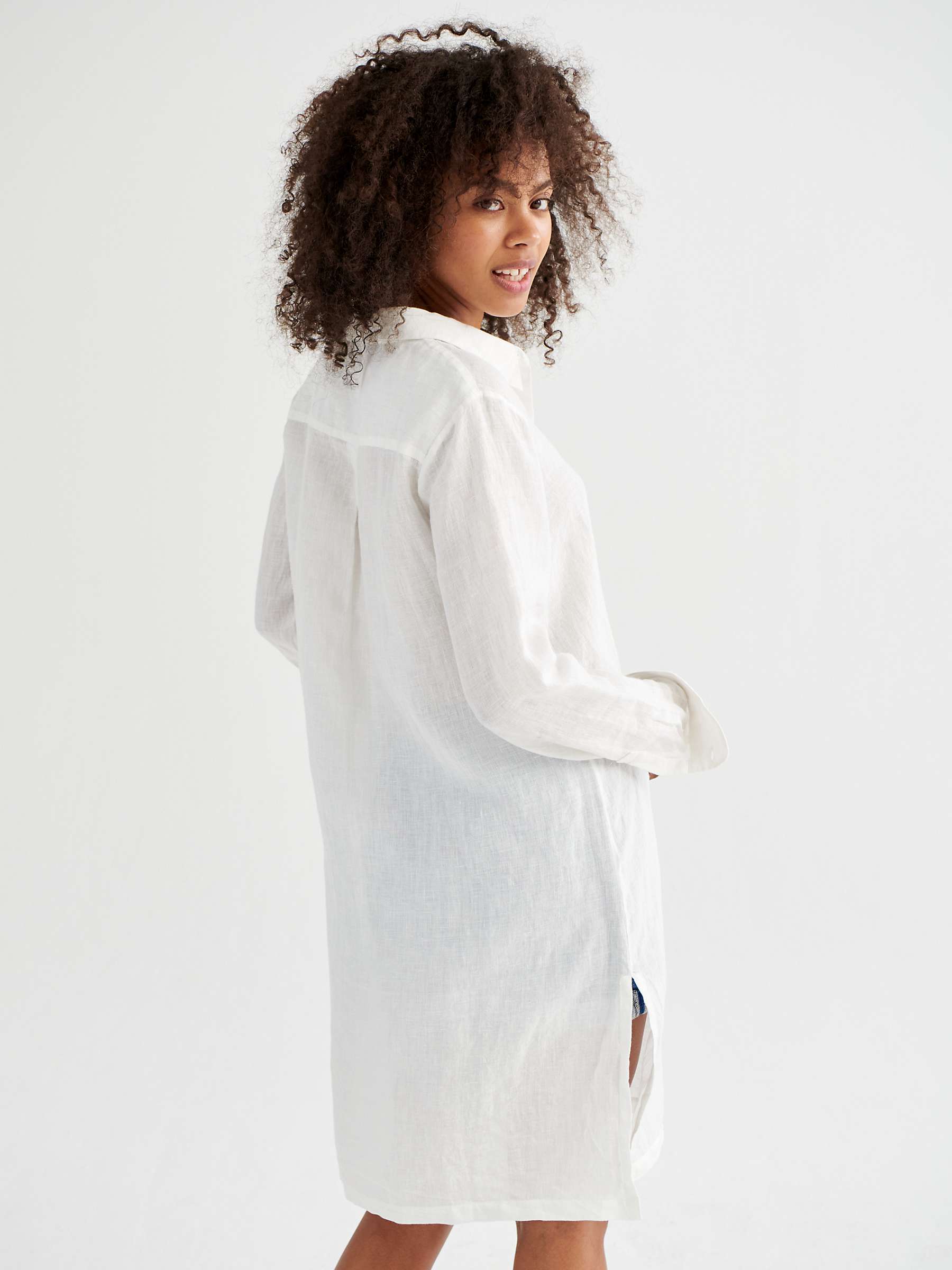 Buy NRBY Phil Linen Shirt Dress Online at johnlewis.com