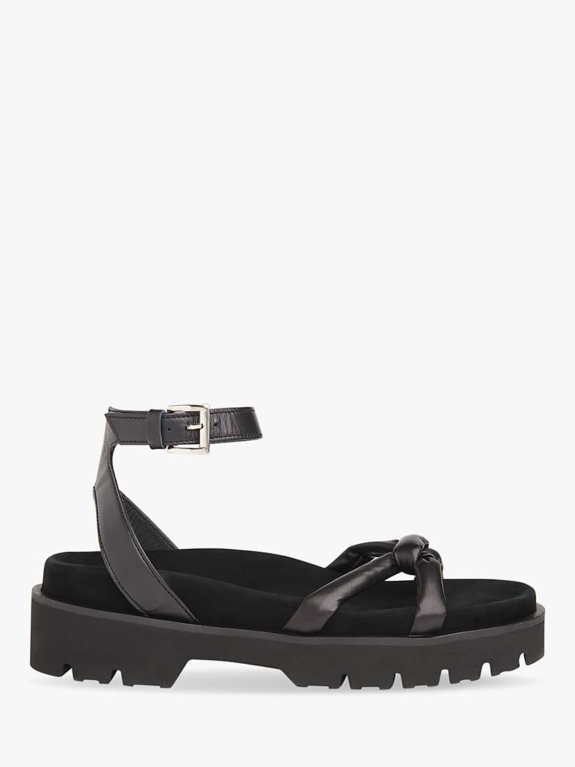 Buy Whistles Mina Knotted Leather Sandals Online at johnlewis.com