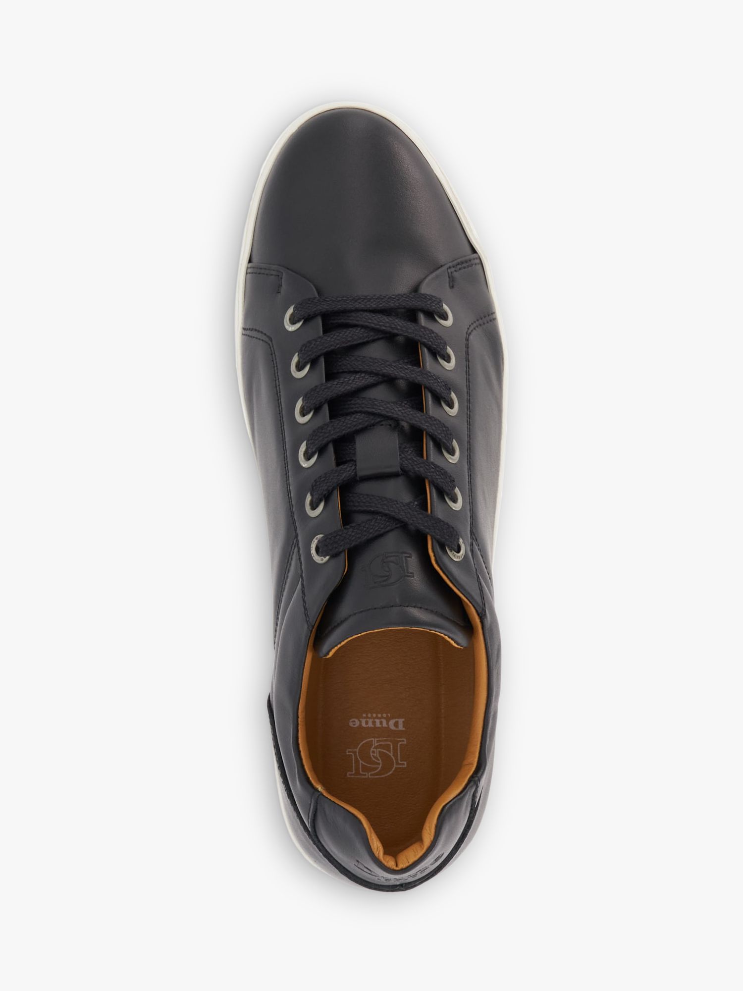Buy Dune Toledo Low Top Leather Trainers Online at johnlewis.com