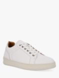 Dune Toledo Low Top Leather Trainers, White-leather