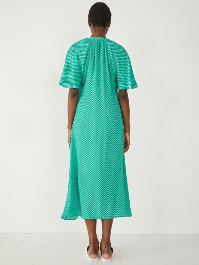 HUSH Sierra Belted Midi Dress Mint Green 4