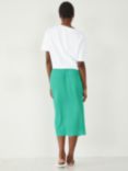 HUSH Saskia Split Midi Skirt, Green