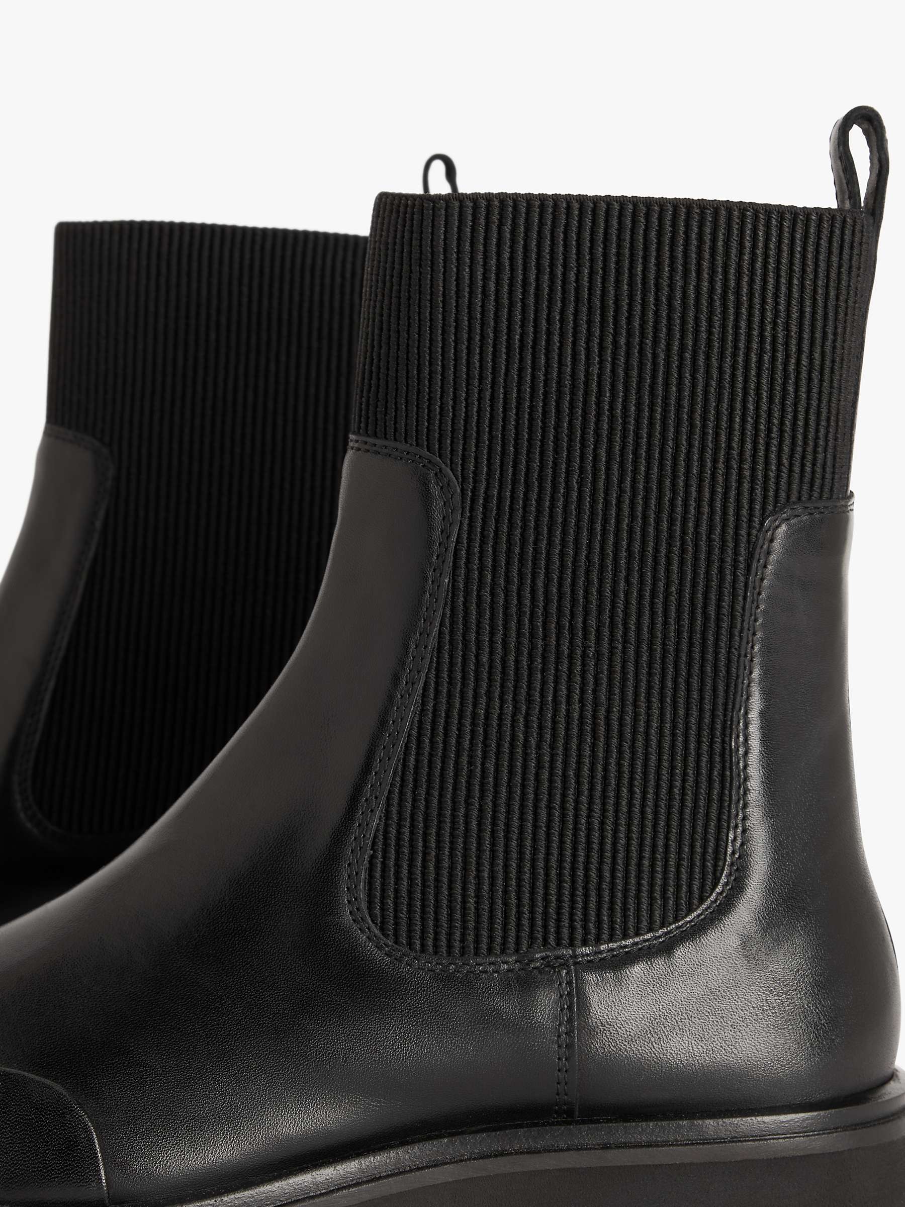Buy John Lewis ANYDAY Purcie Leather Soft Elastic Chelsea Boots Online at johnlewis.com