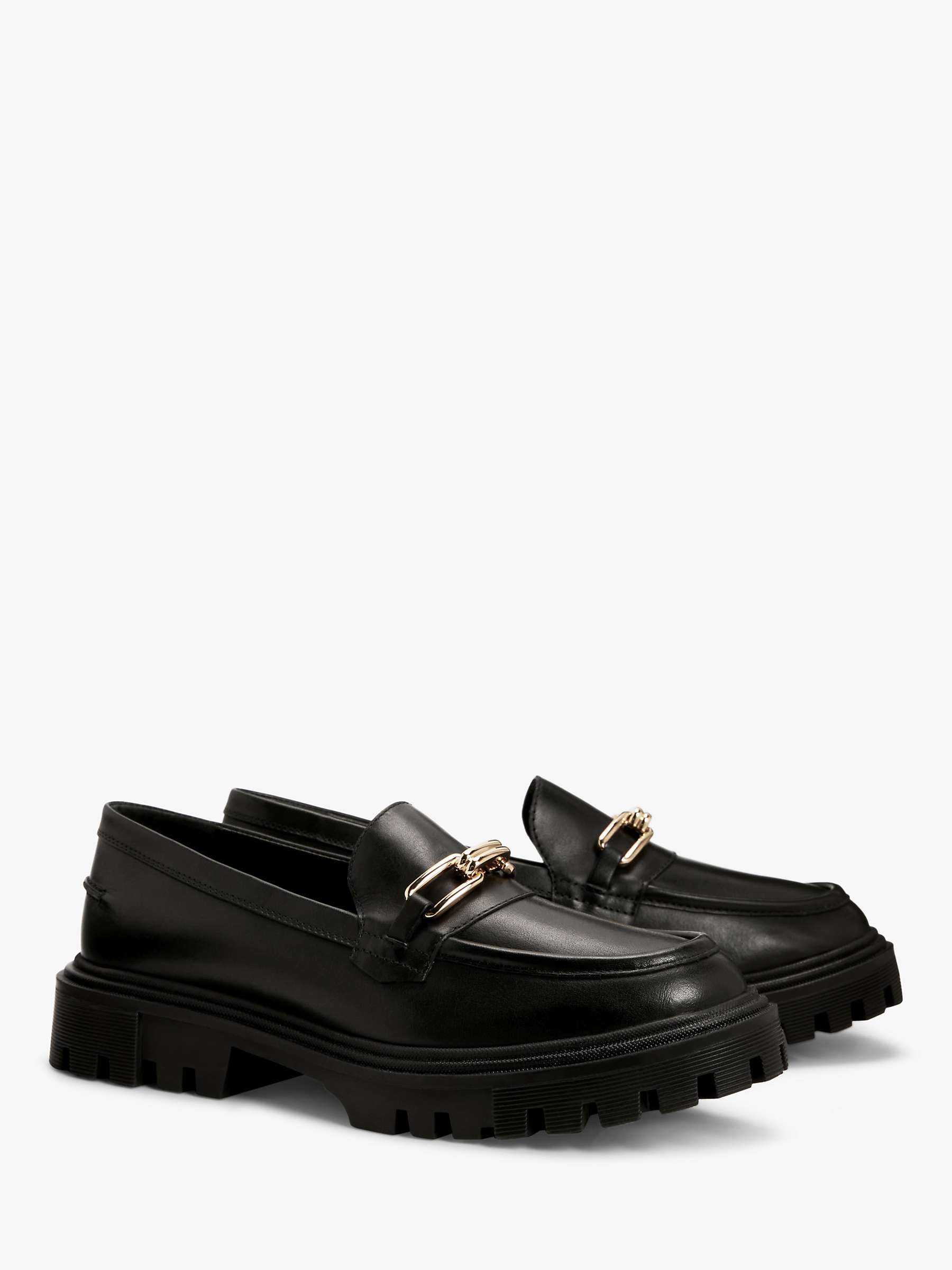 Buy John Lewis Glowing Leather Chunky Platform Loafers Online at johnlewis.com