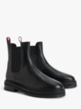 John Lewis Peppermint Leather Cleated Chelsea Boots
