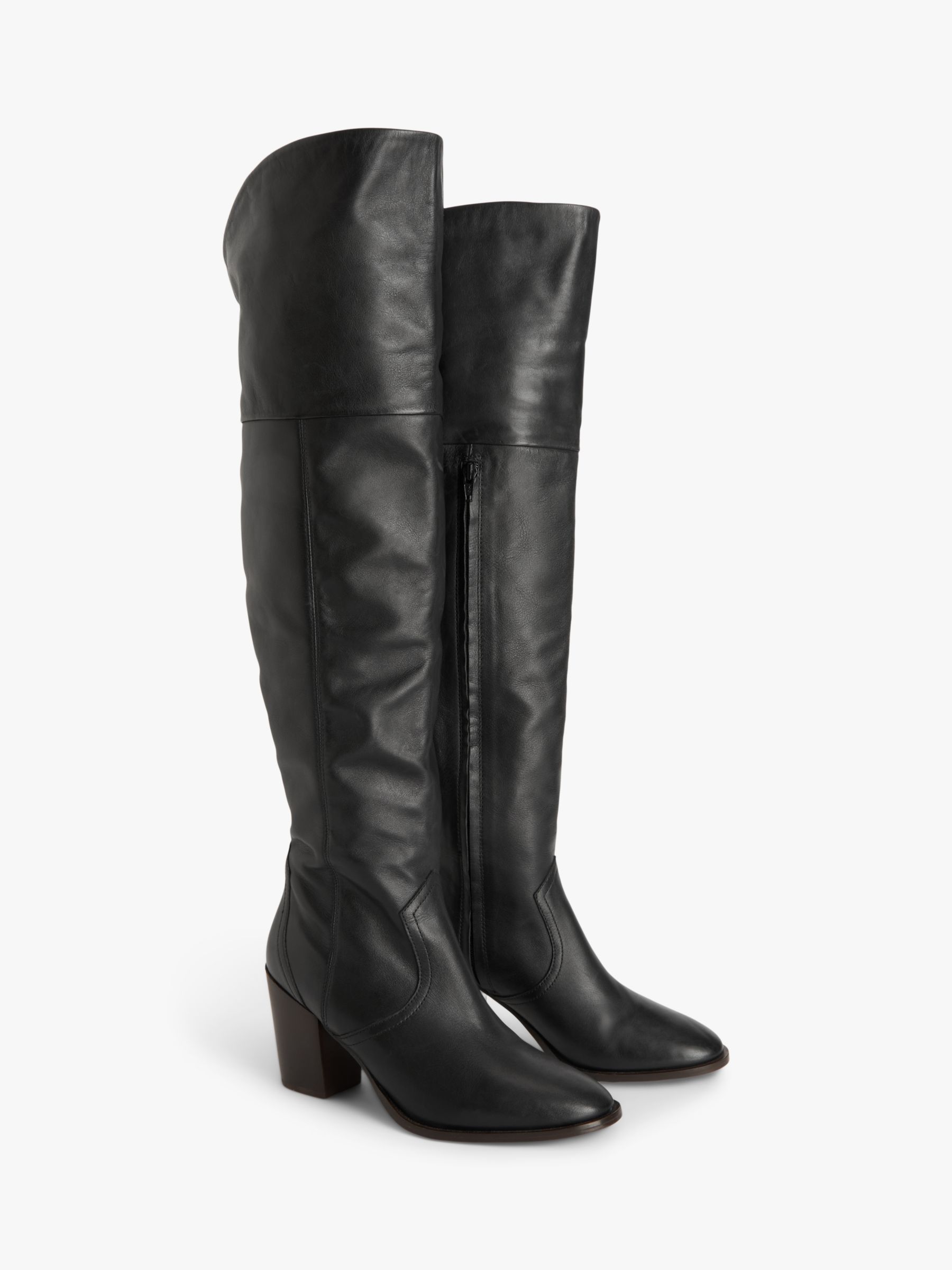 Over the knee riding best sale boots black