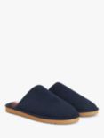 John Lewis ANYDAY Cord Wedge Mule Slippers, Blue Navy