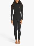 Billabong Long Sleeve Back Zip Wetsuit, Wild Black, Wild Black