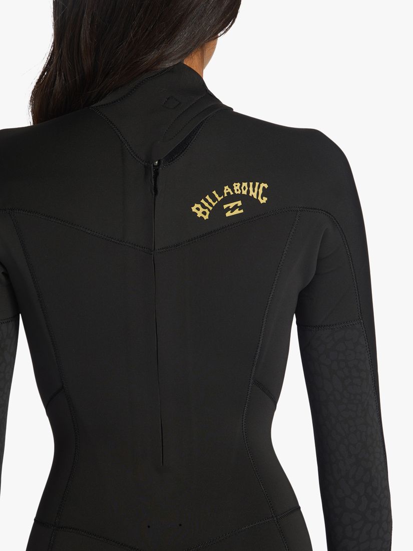 Buy Billabong Long Sleeve Back Zip Wetsuit, Wild Black Online at johnlewis.com
