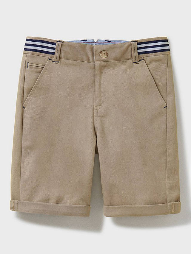 Crew Clothing Kids' Chino Shorts, Beige