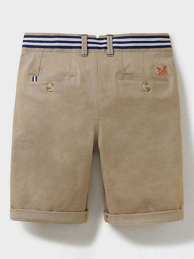Crew Clothing Kids' Chino Shorts, Beige