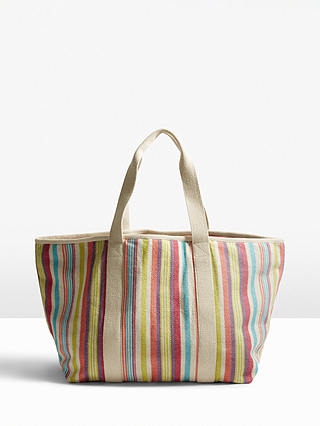 HUSH Sasha Stripe Tote Bag, Multi