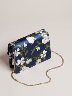 Ted Baker Jenil Floral Chain Strap Shoulder Bag, Pastel Green