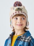 John Lewis Kids' Bear Trapper Hat, Multi