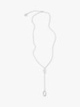 Mulberry Bayswater Long Necklace, Silver