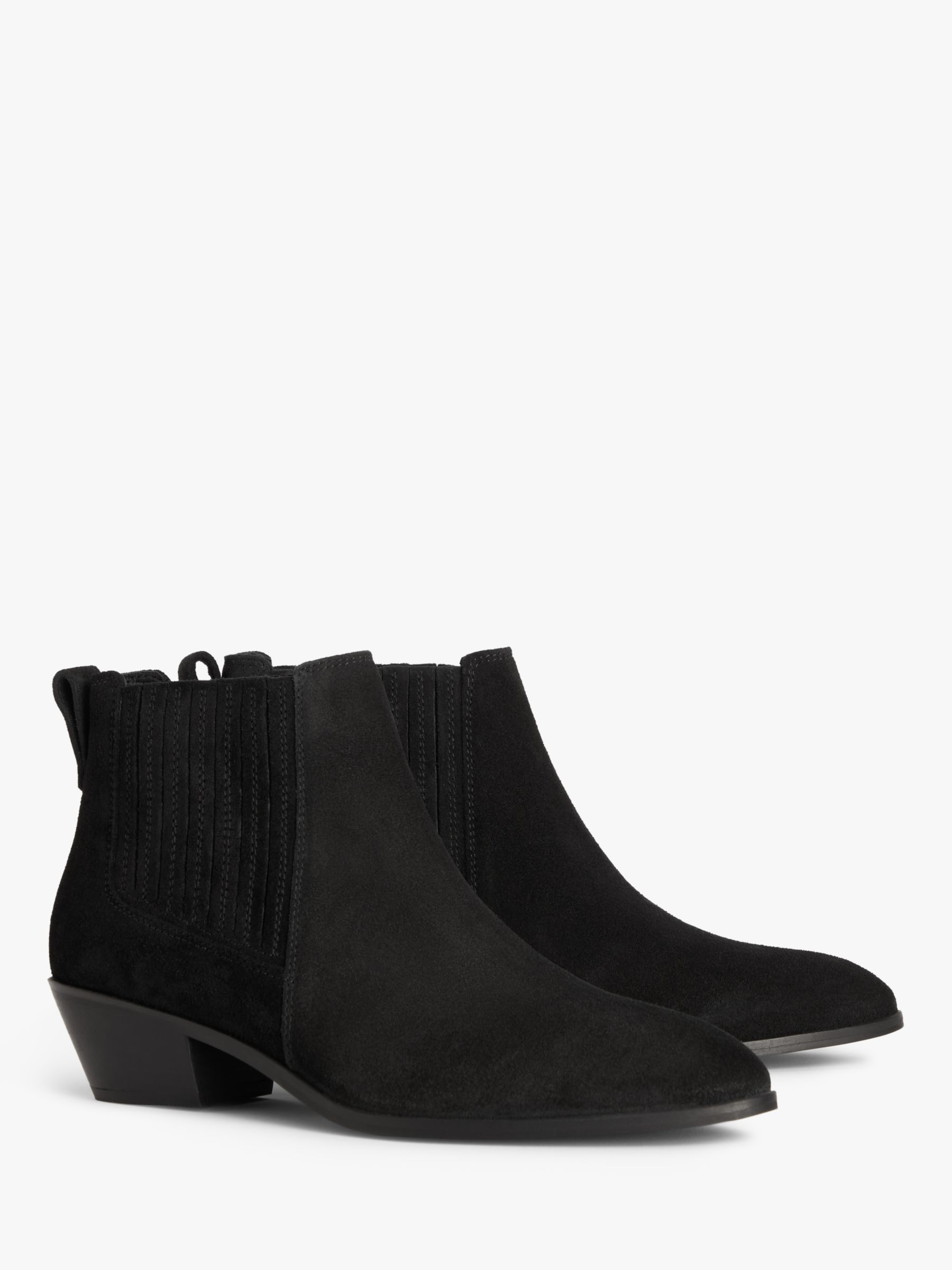 Buy John Lewis Porto Cropped Almond Toe Western Boots Online at johnlewis.com