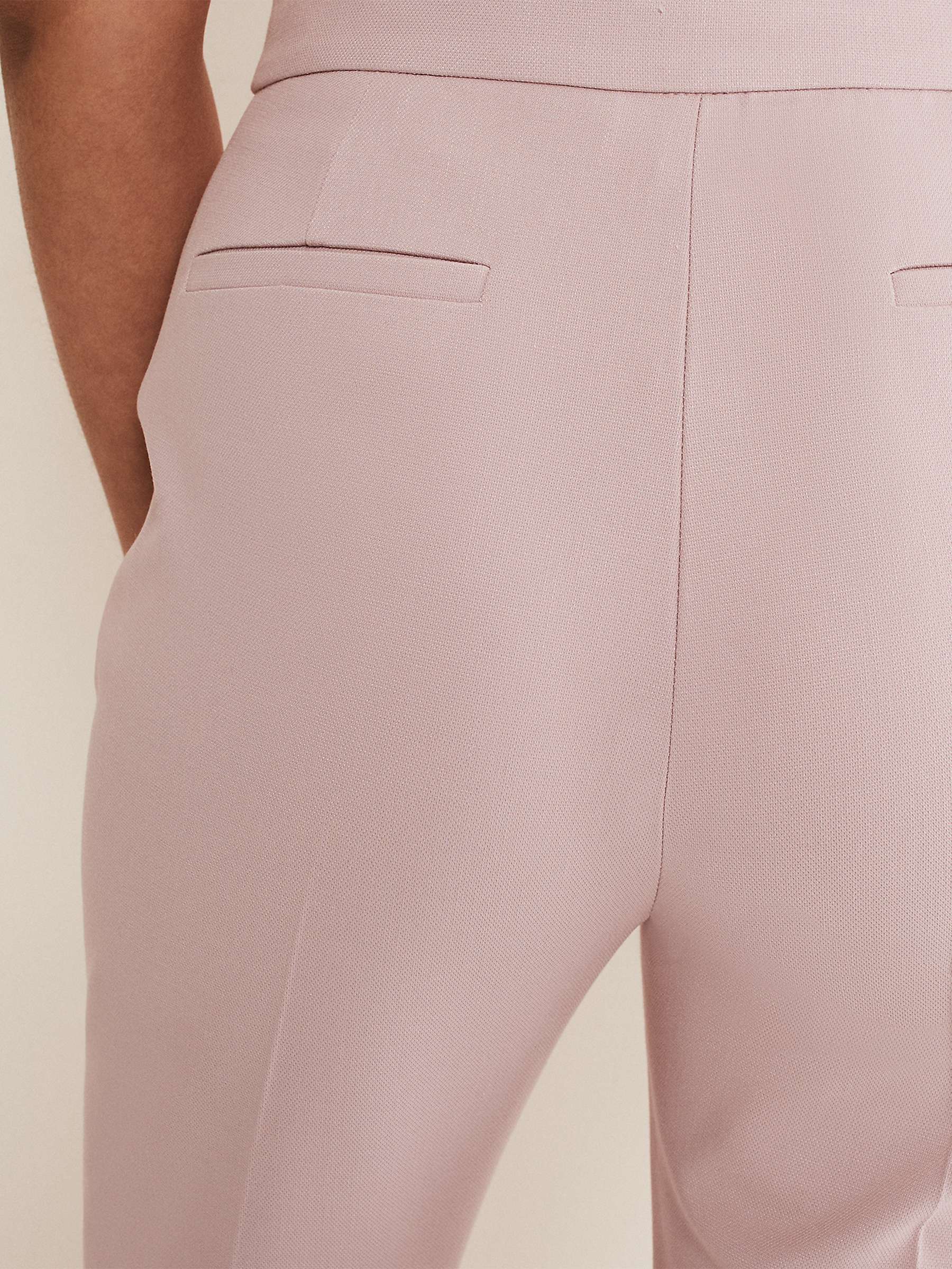 Buy Phase Eight Petite Eira Trousers, Soft Pink Online at johnlewis.com