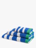 John Lewis ANYDAY Wiggle Towels, Cobalt