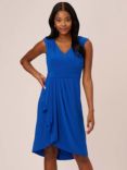 Adrianna Papell Jersey Asymmetric Dress, Royal Blue
