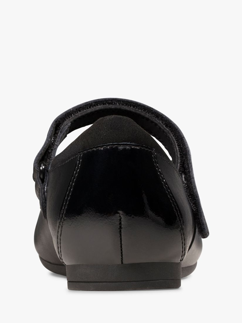 Buy Clarks Kids' Scala Gem Leather School Shoes Online at johnlewis.com