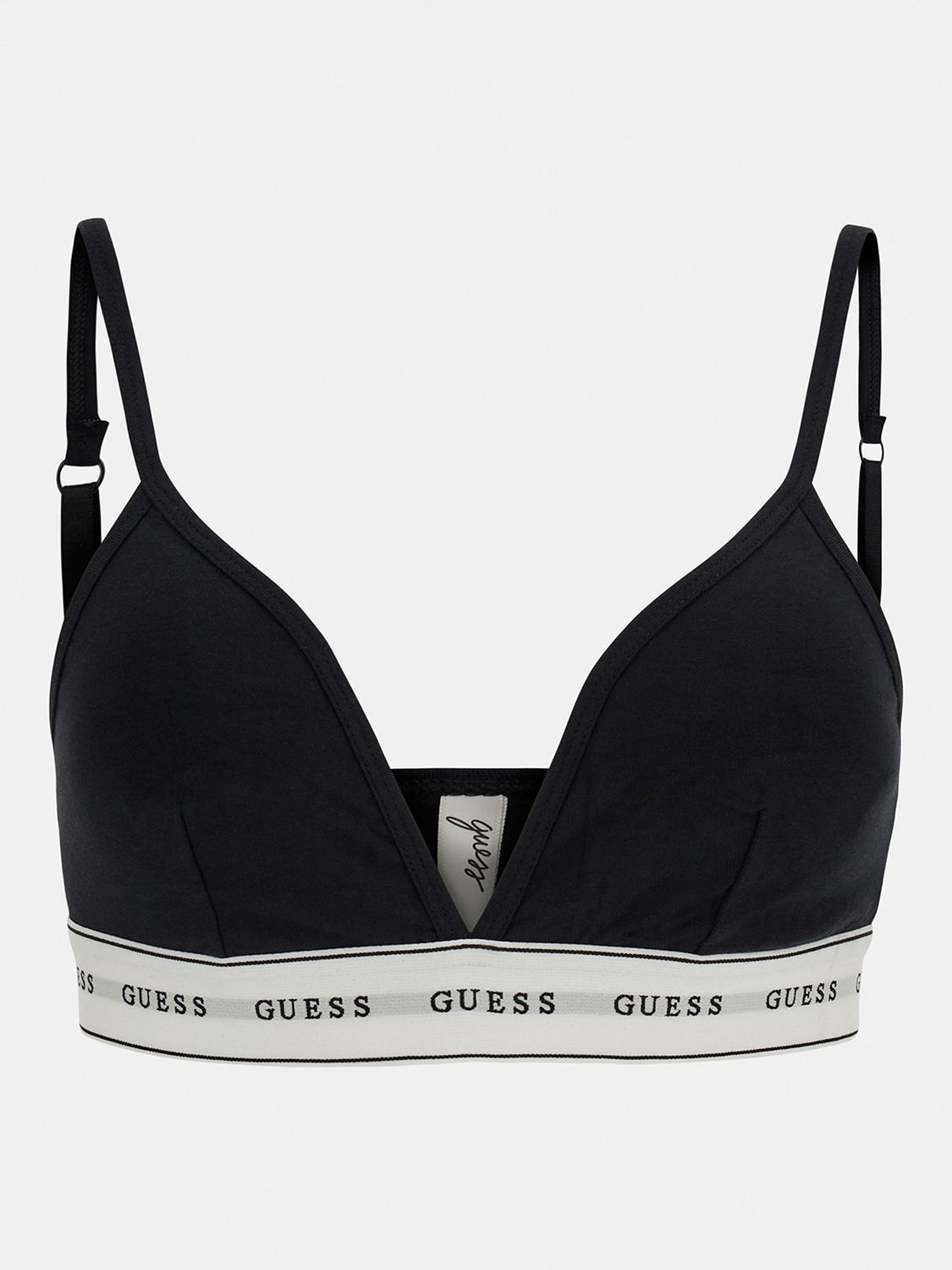 GUESS Satin Triangle Bralette