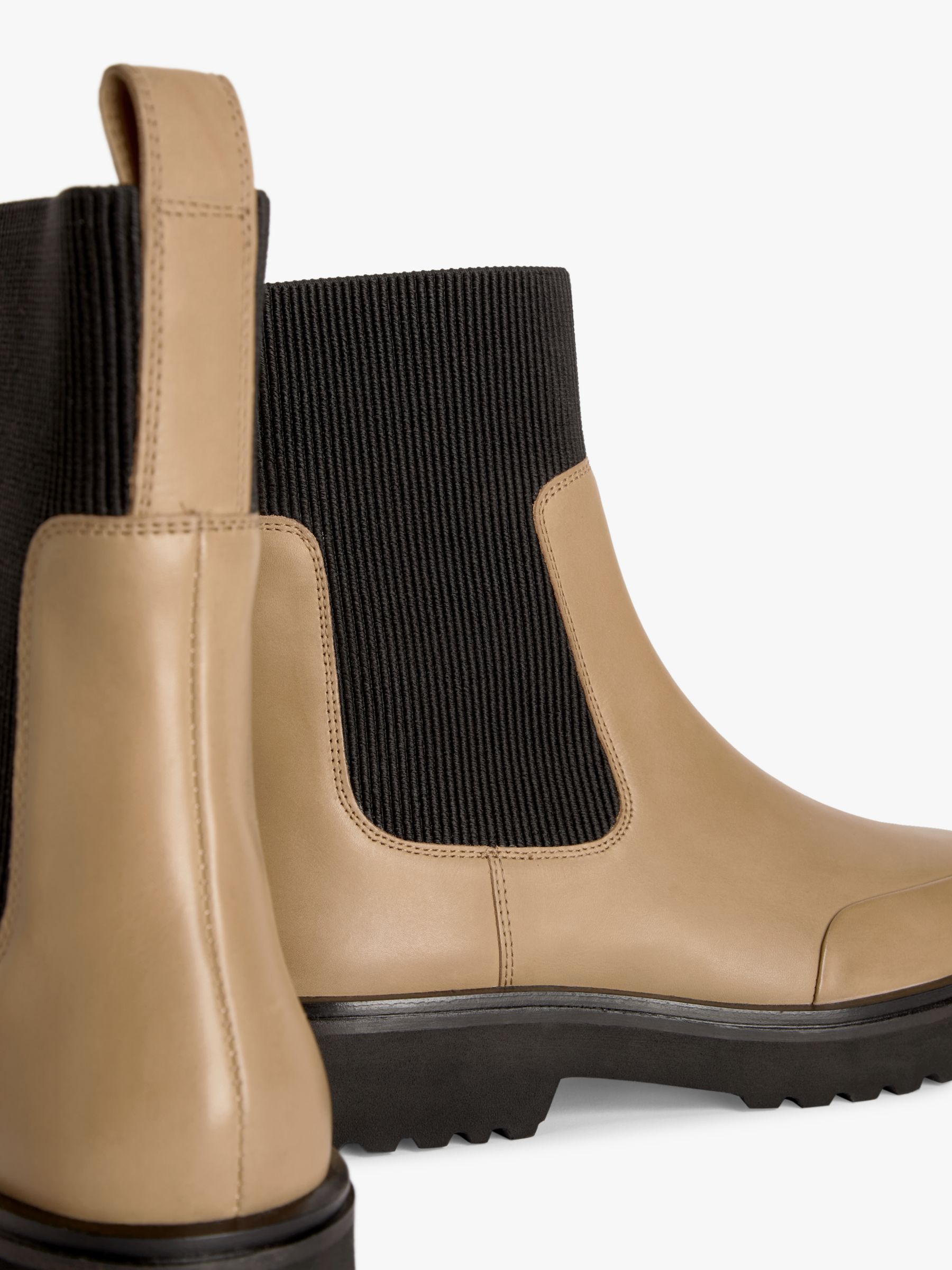 Buy John Lewis ANYDAY Purcie Leather Soft Elastic Chelsea Boots Online at johnlewis.com