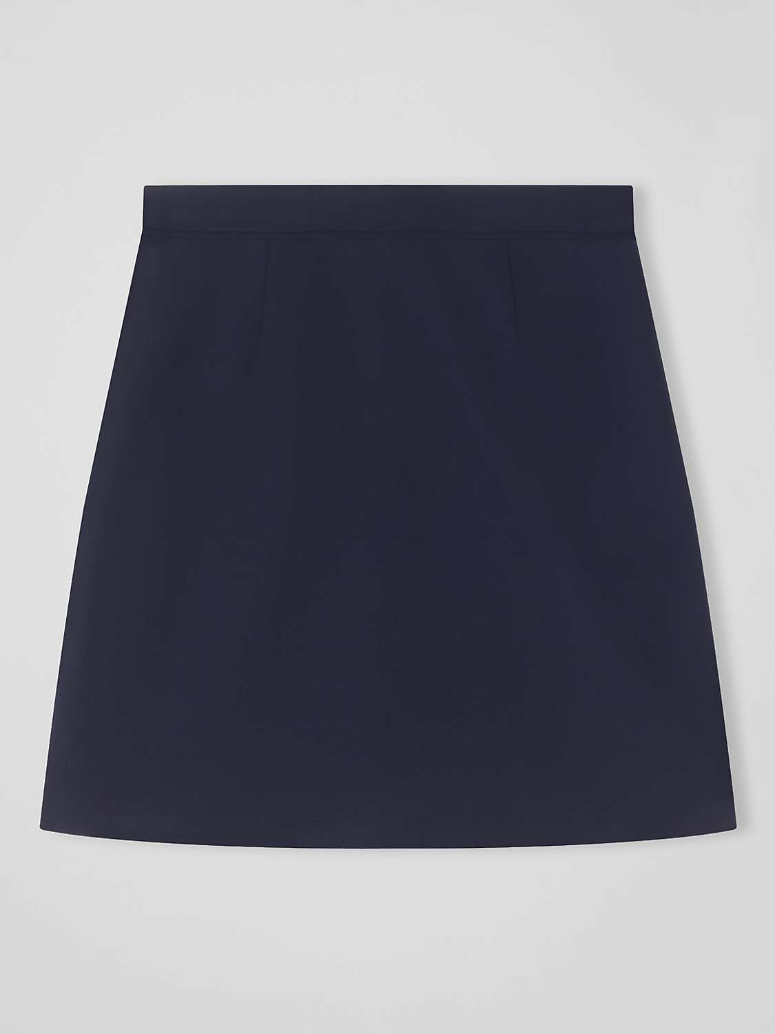 Buy L.K.Bennett Wiley Mini Skirt, Navy Online at johnlewis.com