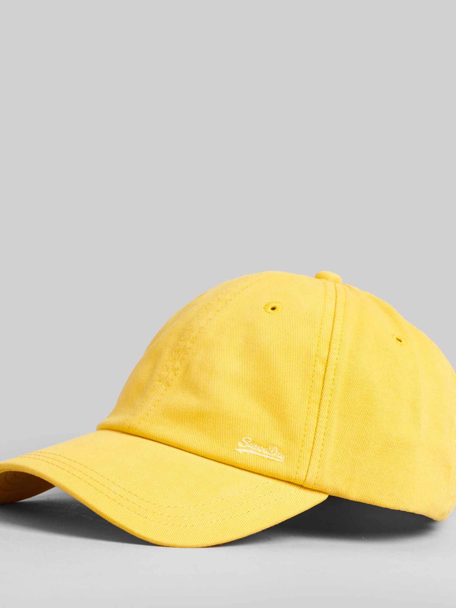 Superdry Vintage Embroidered Cap, Springs Yellow, One Size