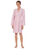 Lauren Ralph Lauren Knit Kimono Wrap Robe, Pink