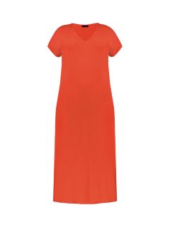 V neck t discount shirt maxi dress