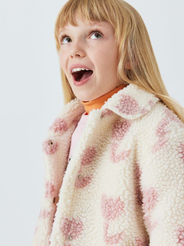 Kids sale borg coat