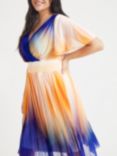 Scarlett & Jo Cleo Ombre Midi Dress, Multi, Multi
