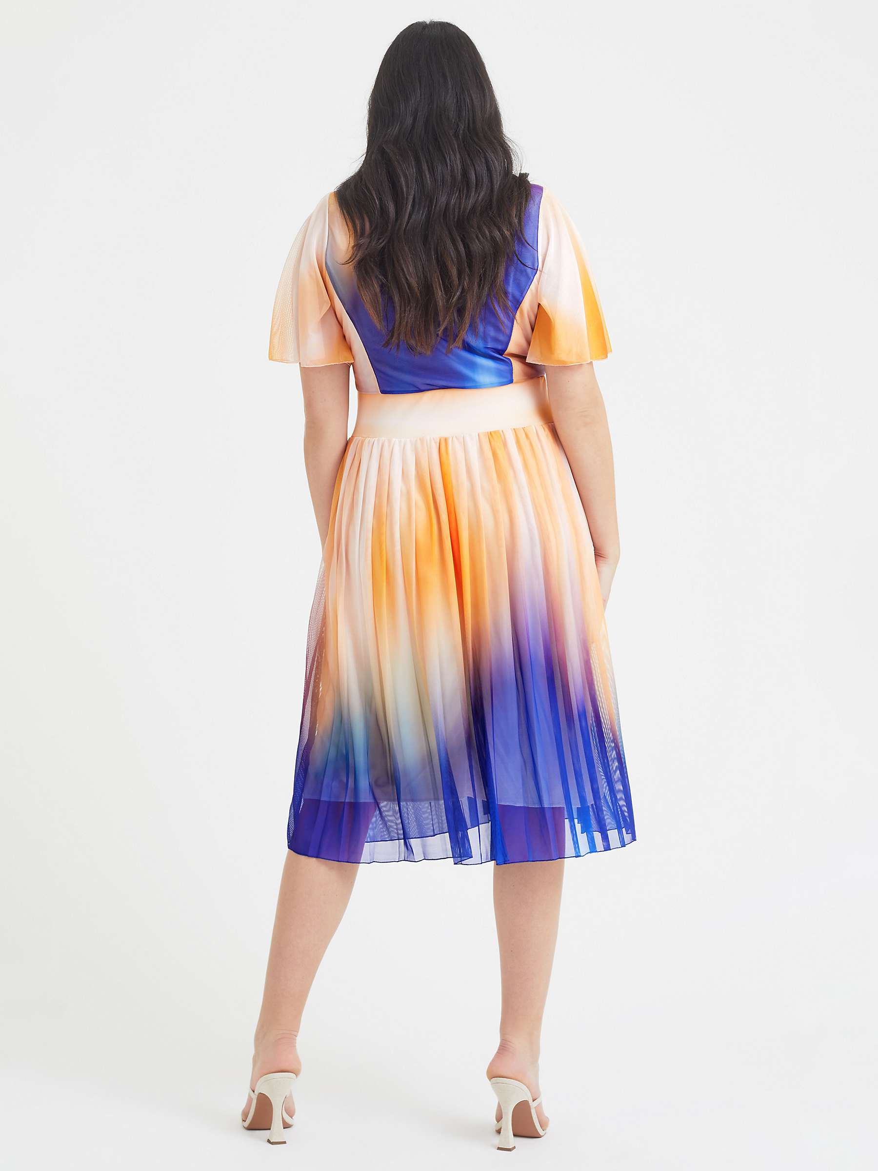 Buy Scarlett & Jo Cleo Ombre Midi Dress, Multi Online at johnlewis.com