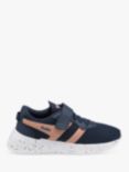 Gola Kids' Performance Scorpion QF Trainers, Navy/Pearl Pink