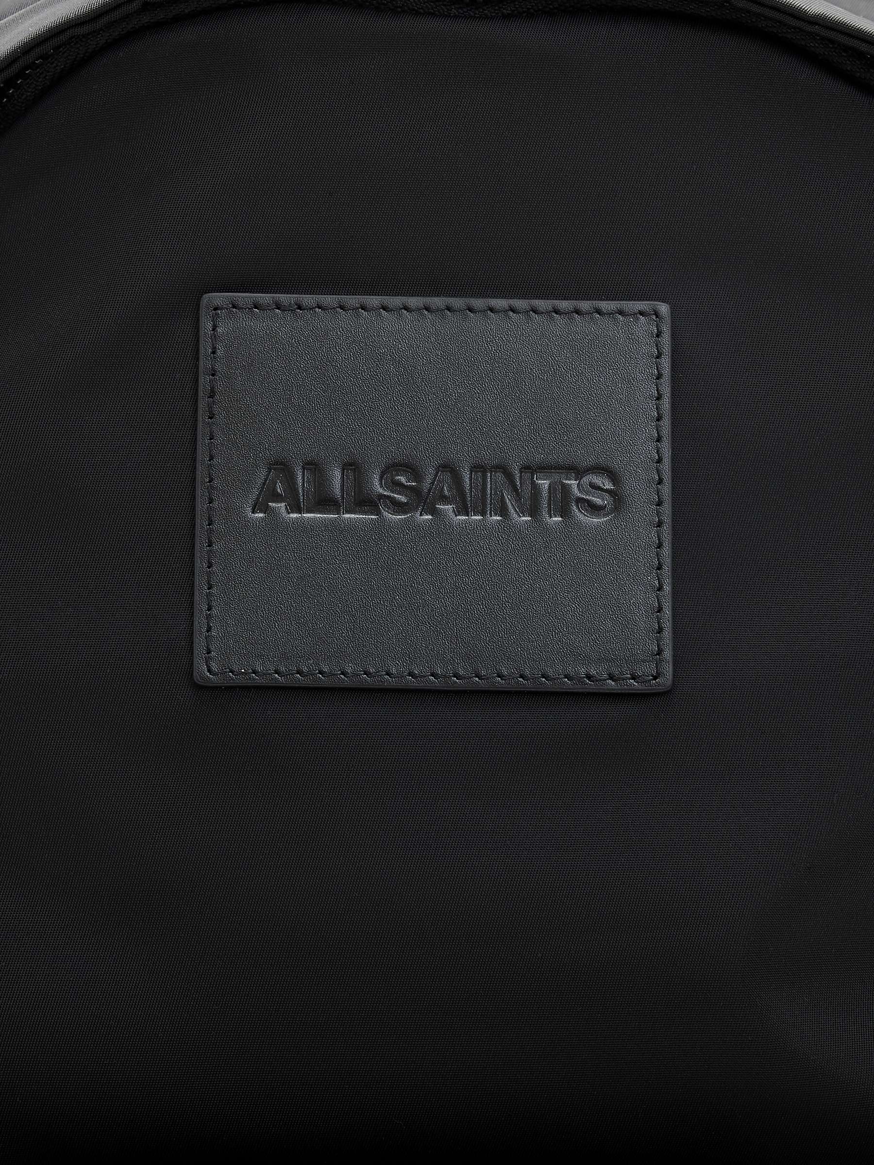Buy AllSaints Carabiner Backpack, Black Online at johnlewis.com