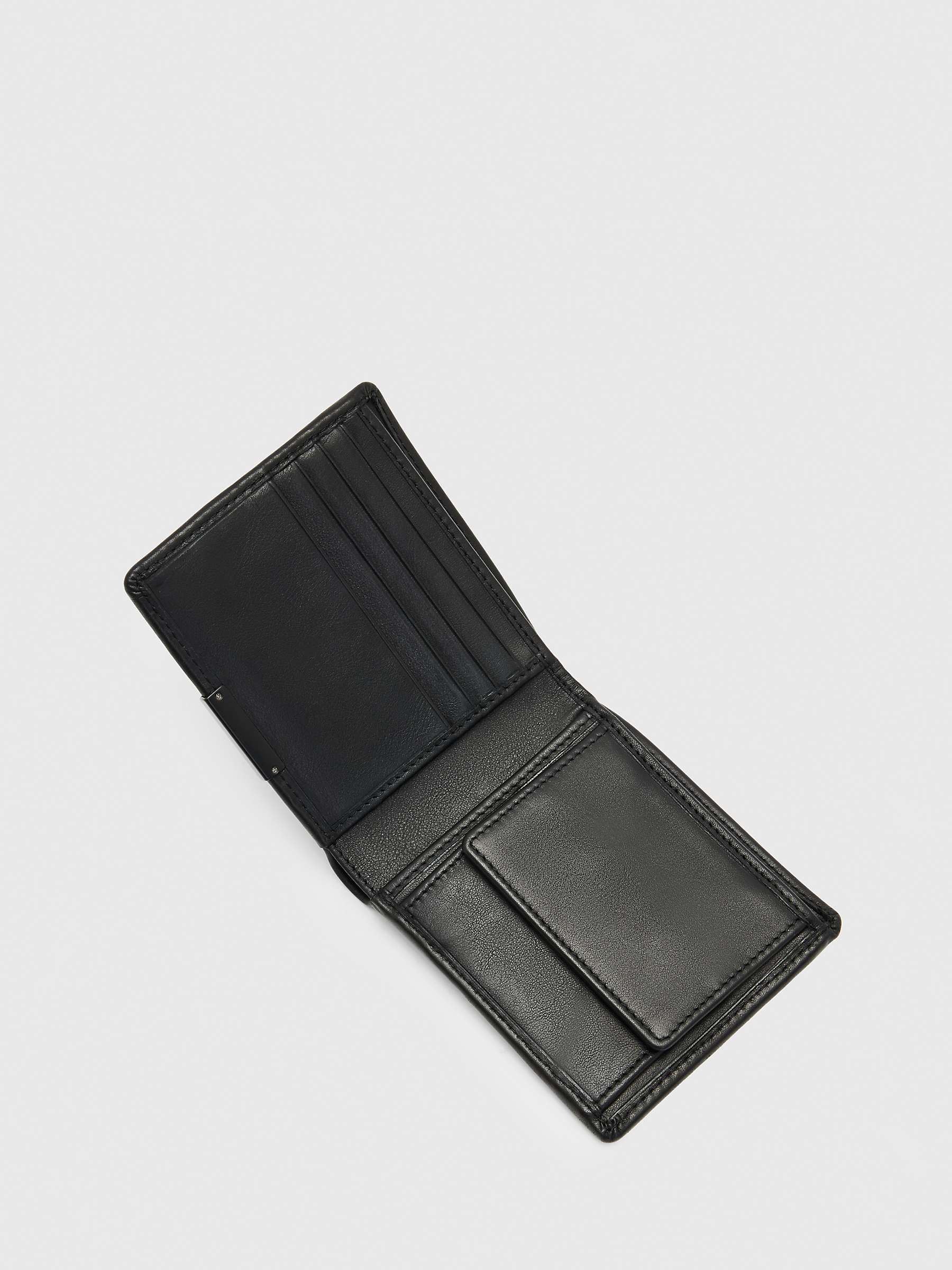 Buy AllSaints Blyth Wallet, Black Online at johnlewis.com