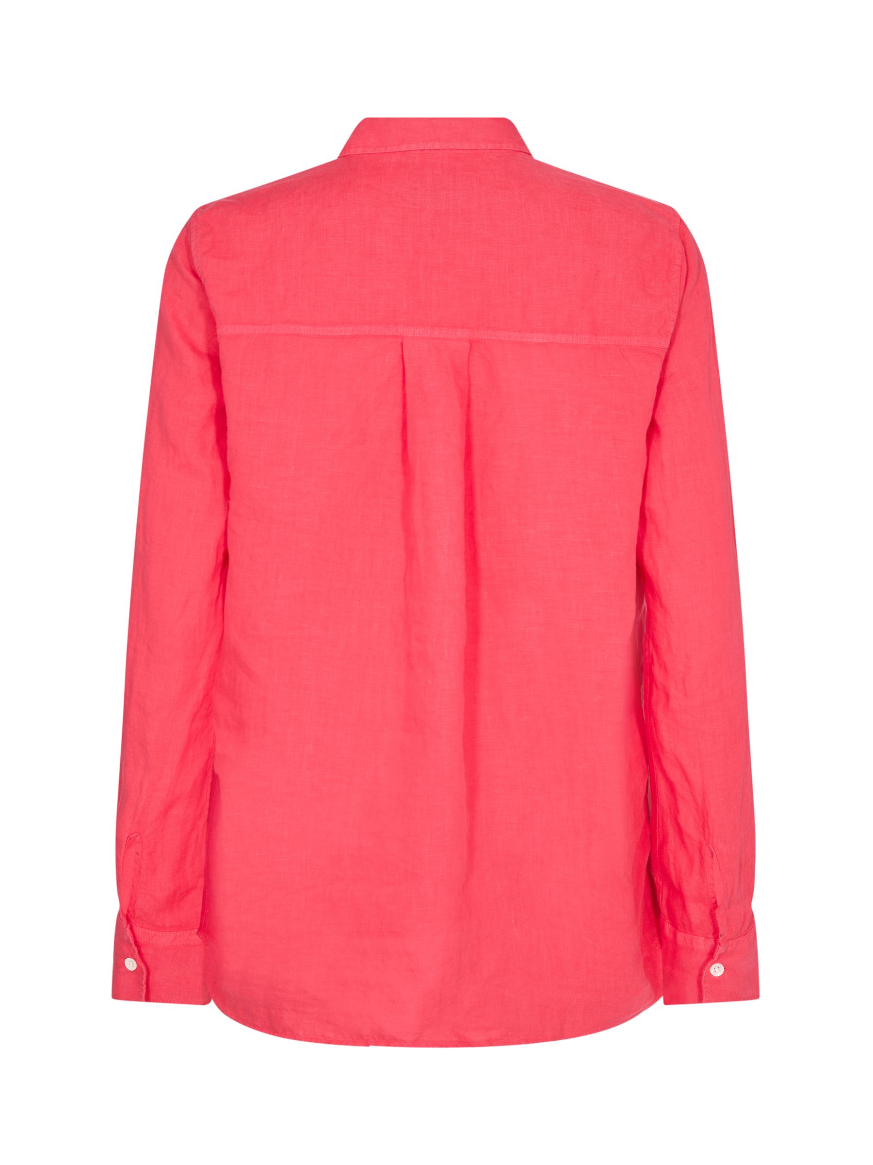 Buy MOS MOSH Karli Linen Shirt, Teaberry Online at johnlewis.com