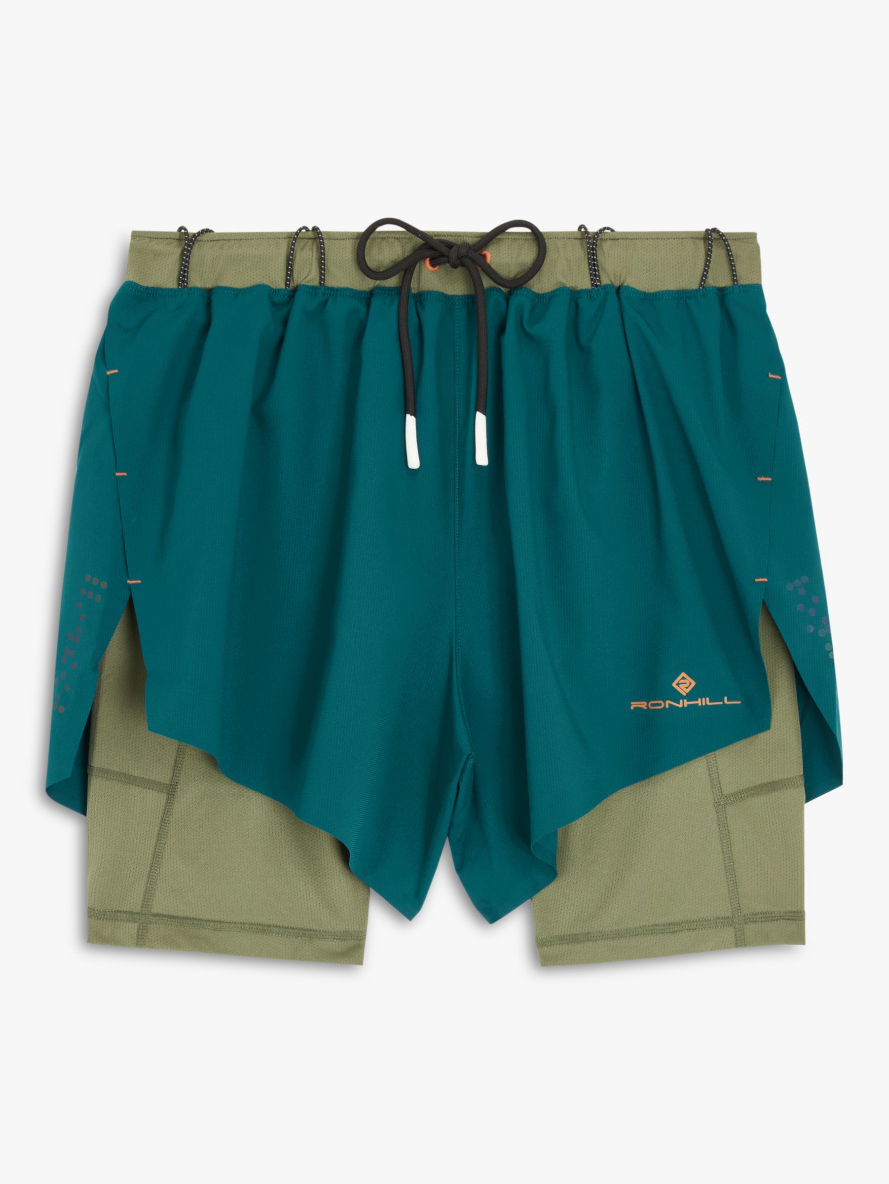 Ron hill 2 store in 1 running shorts