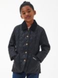 Barbour Kids' Liddesdale Quilted Jacket, Black