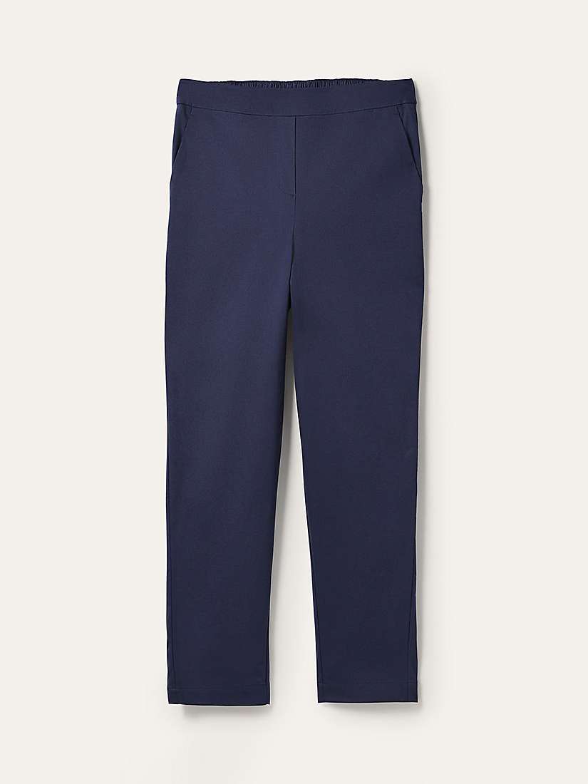 Buy Boden Danby Pull On Trousers, Navy Online at johnlewis.com